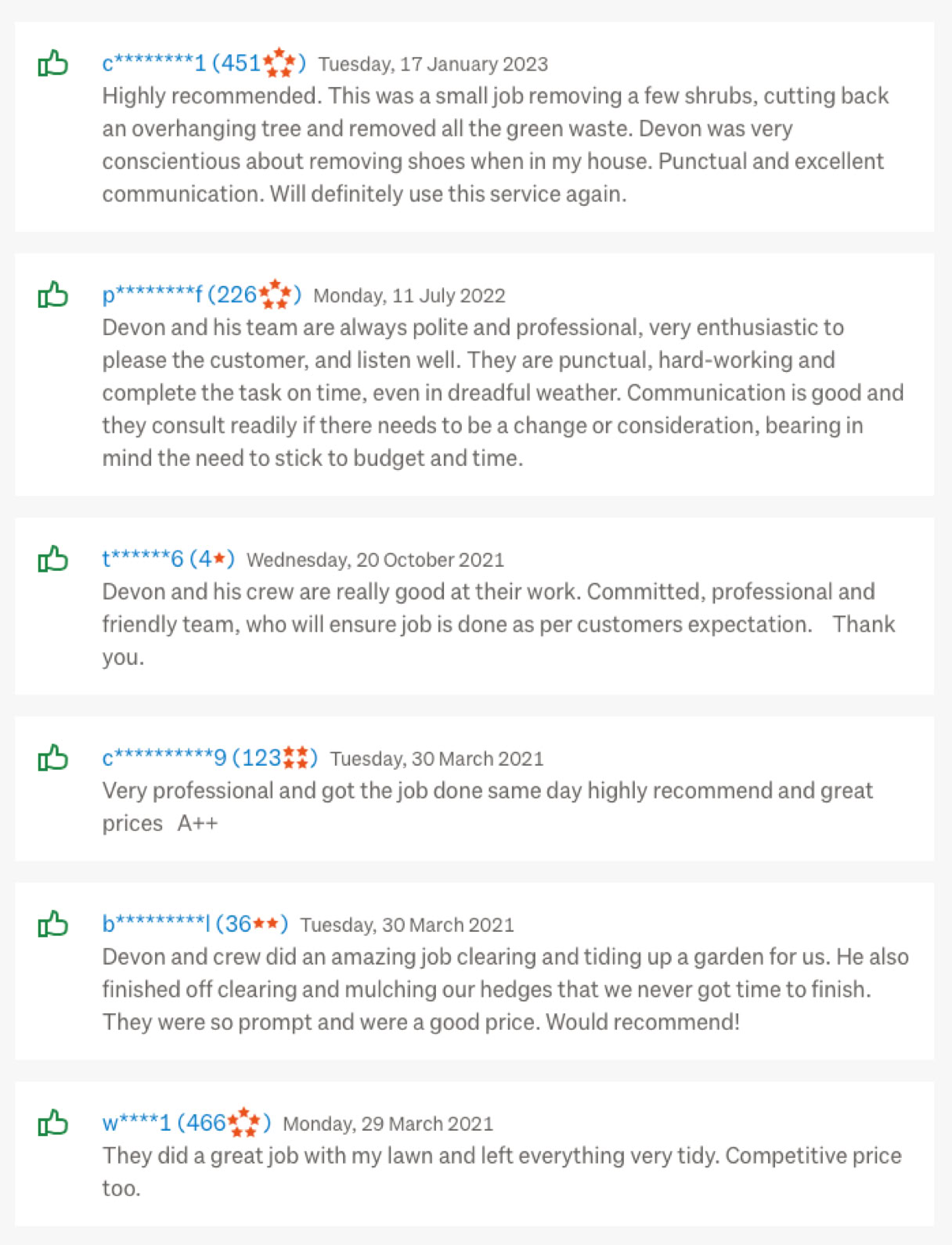 Trademe reviews